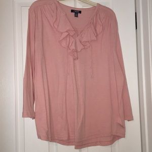 Beautiful pink Chaps top